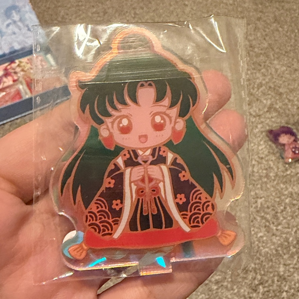 Sailor Moon Sailor Pluto Setsuna Meioh Holographic Spinning Collectible CardNew